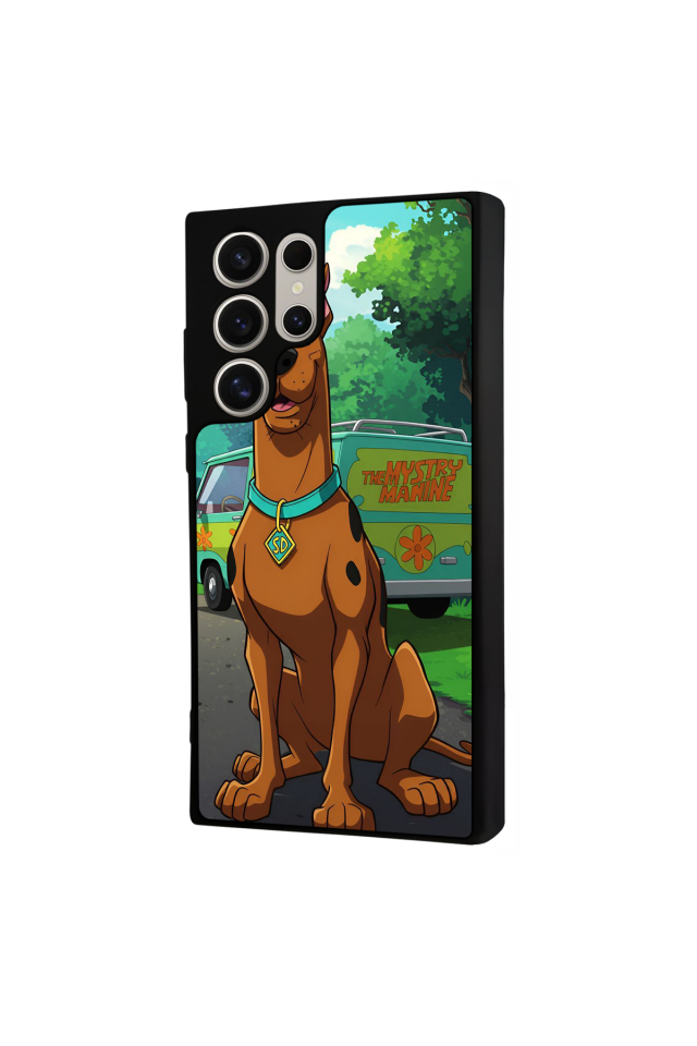 Samsung Galaxy S22 Ultra Uyumlu Scooby Doo Tasarımlı Glossy Premium Kılıf