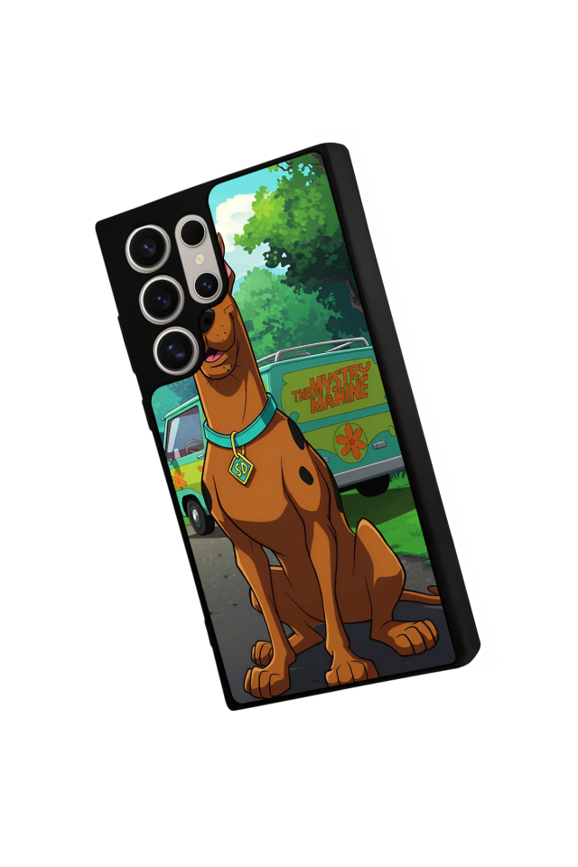 Samsung Galaxy S22 Ultra Uyumlu Scooby Doo Tasarımlı Glossy Premium Kılıf