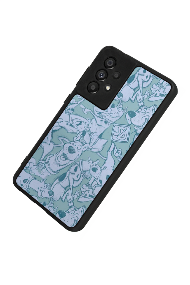 Samsung Galaxy A73 Uyumlu Scooby Doo Tasarımlı Glossy Premium Kılıf
