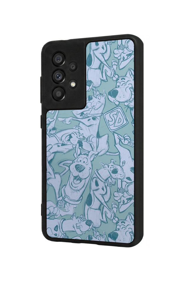 Samsung Galaxy A73 Uyumlu Scooby Doo Tasarımlı Glossy Premium Kılıf