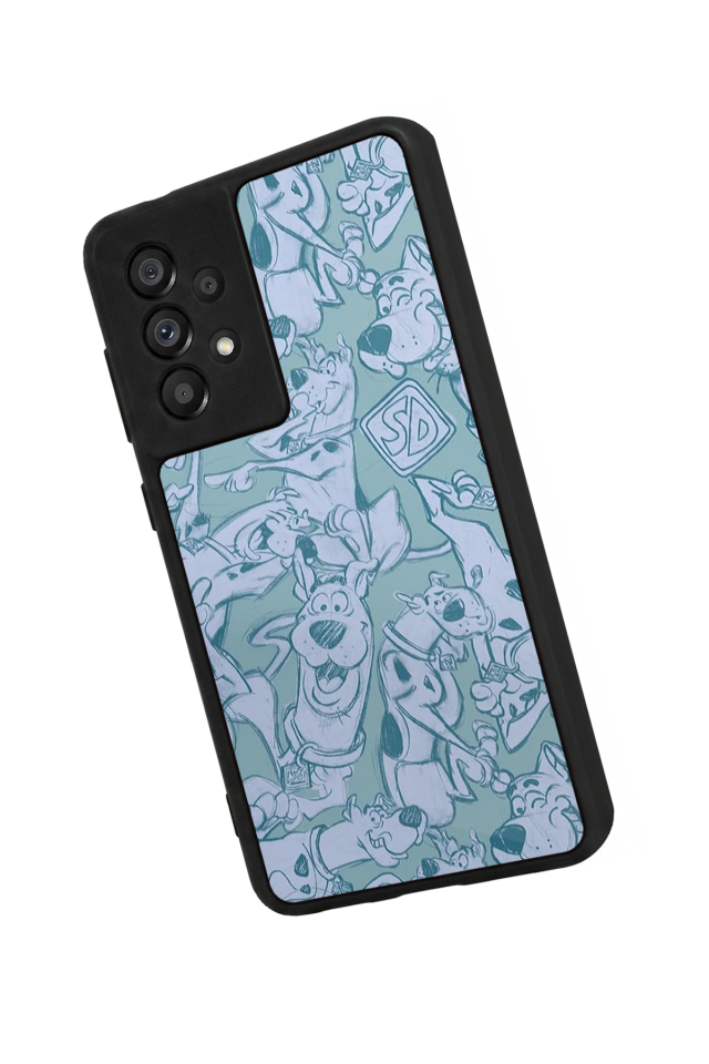 Samsung Galaxy A73 Uyumlu Scooby Doo Tasarımlı Glossy Premium Kılıf