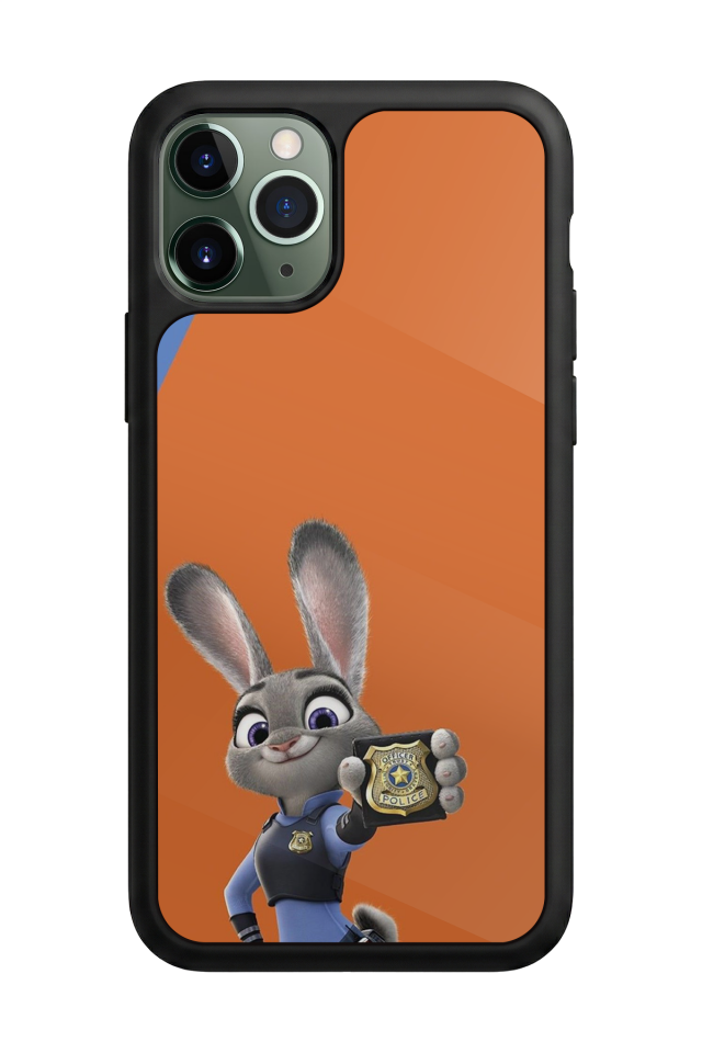 iPhone 11 Pro Max Uyumlu Zootropolis Tasarımlı Glossy Premium Kılıf