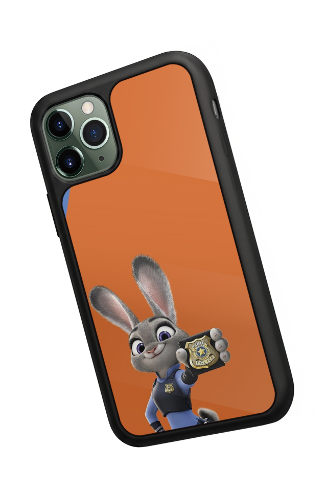 iPhone 11 Pro Max Uyumlu Zootropolis Tasarımlı Glossy Premium Kılıf