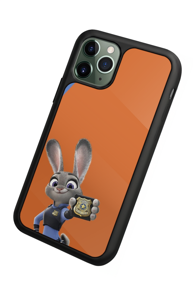 iPhone 11 Pro Max Uyumlu Zootropolis Tasarımlı Glossy Premium Kılıf