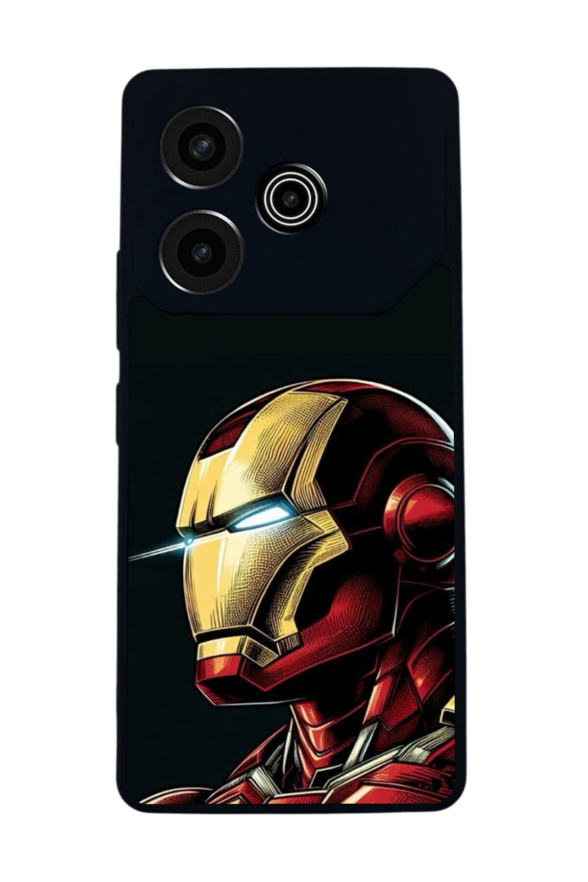 Tecno Pova 6 Uyumlu Iron Man ( Demir Adam ) Tasarımlı Glossy Premium Kılıf