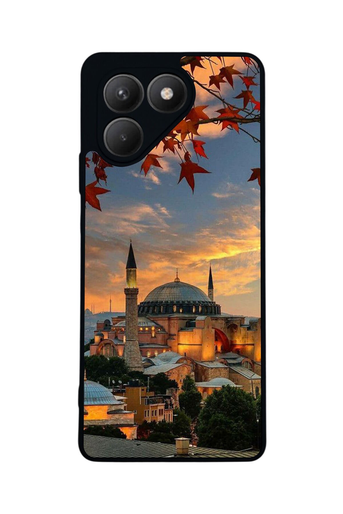 Tecno Pova 7 Mat Uyumlu Siyah Kılıf – Yumuşak Silikon, Koruyucu, Şok Emici Kapak