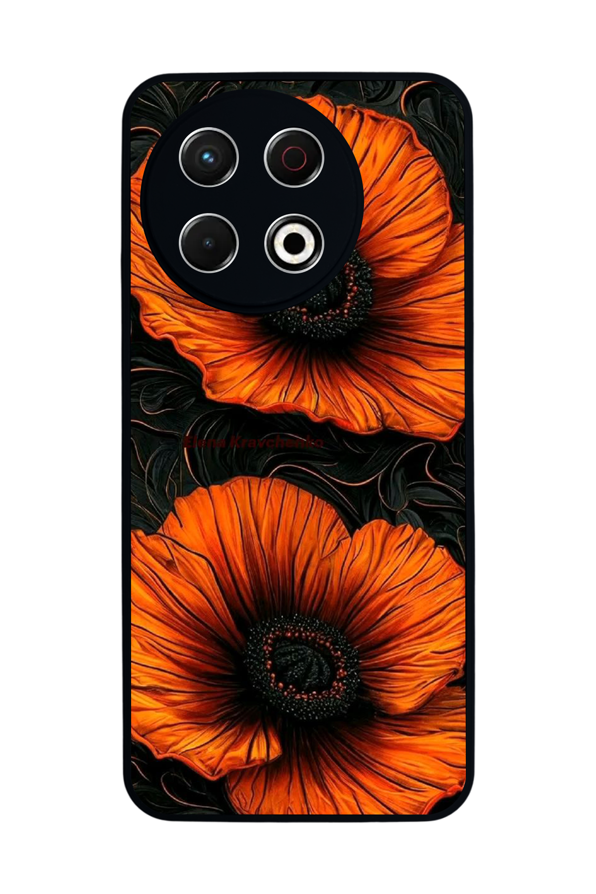 Tecno Spark 30 Pro Uyumlu Botanik Tasarımlı Glossy Premium Kılıf