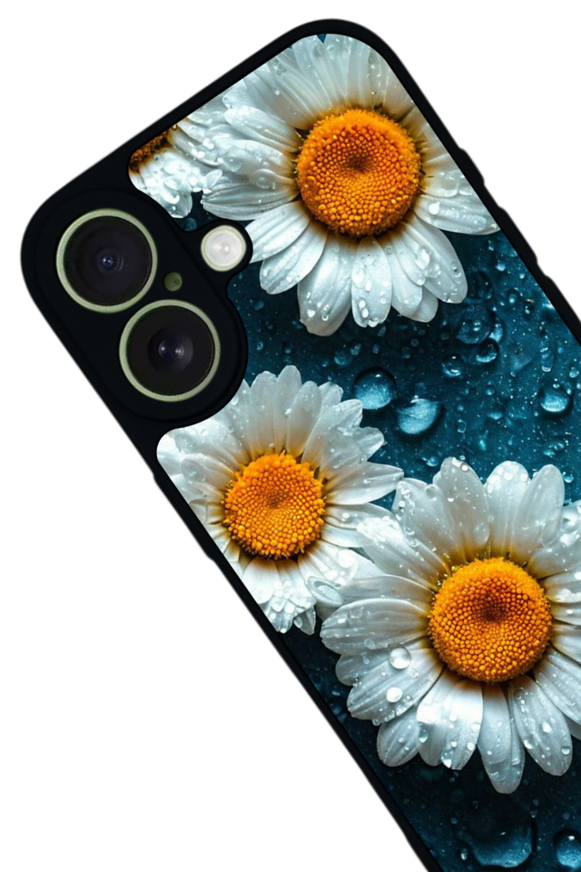 iPhone 17 Uyumlu Cicek Tasarımlı Glossy Premium Kılıf