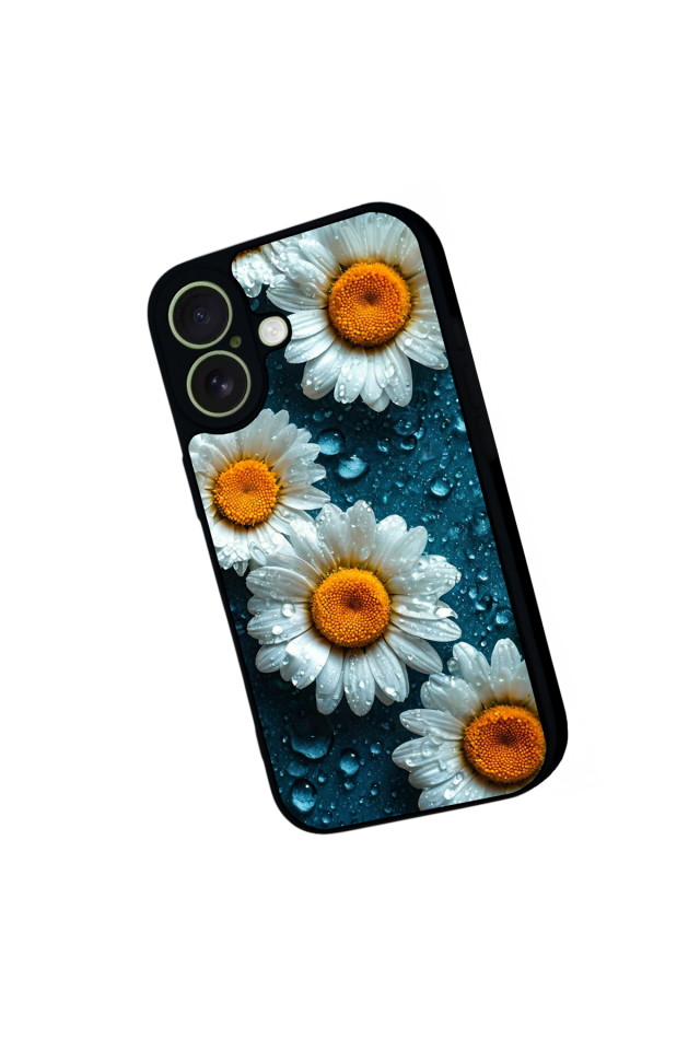 iPhone 17 Uyumlu Cicek Tasarımlı Glossy Premium Kılıf