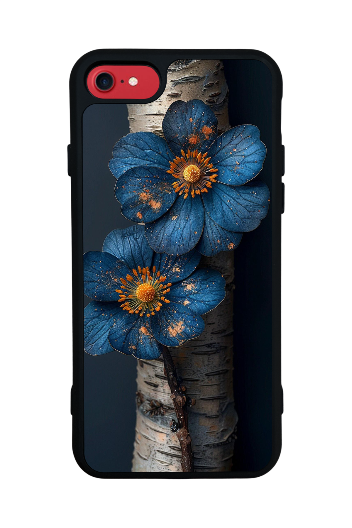 iPhone 7 Uyumlu Cicek Tasarımlı Glossy Premium Kılıf