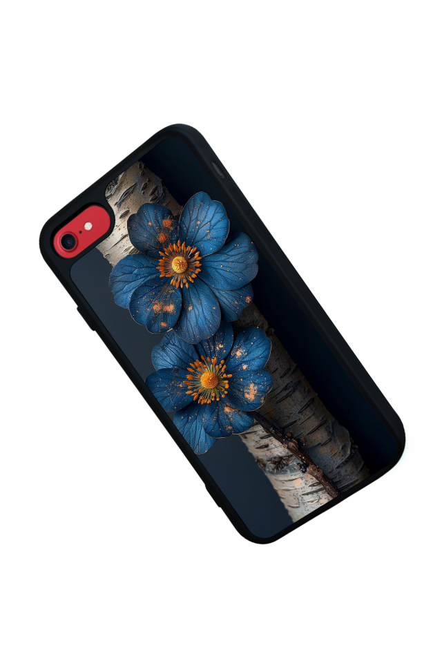 iPhone 7 Uyumlu Cicek Tasarımlı Glossy Premium Kılıf