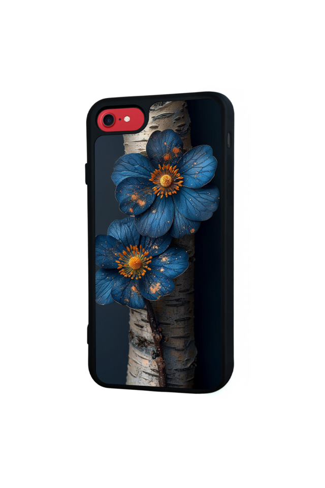 iPhone 7 Uyumlu Cicek Tasarımlı Glossy Premium Kılıf