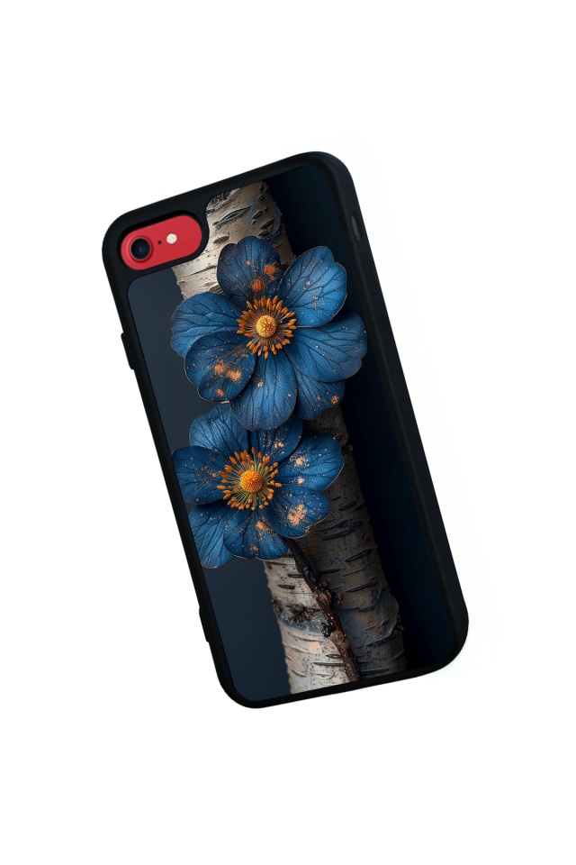 iPhone 7 Uyumlu Cicek Tasarımlı Glossy Premium Kılıf