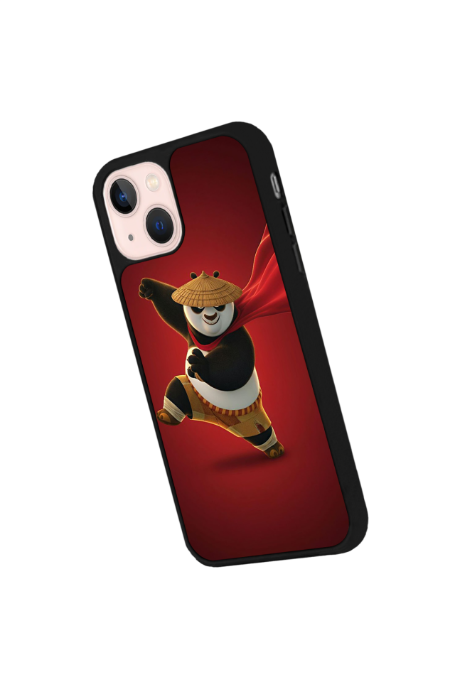 iPhone 15 Plus Uyumlu Kung Fu Panda Tasarımlı Glossy Premium Kılıf