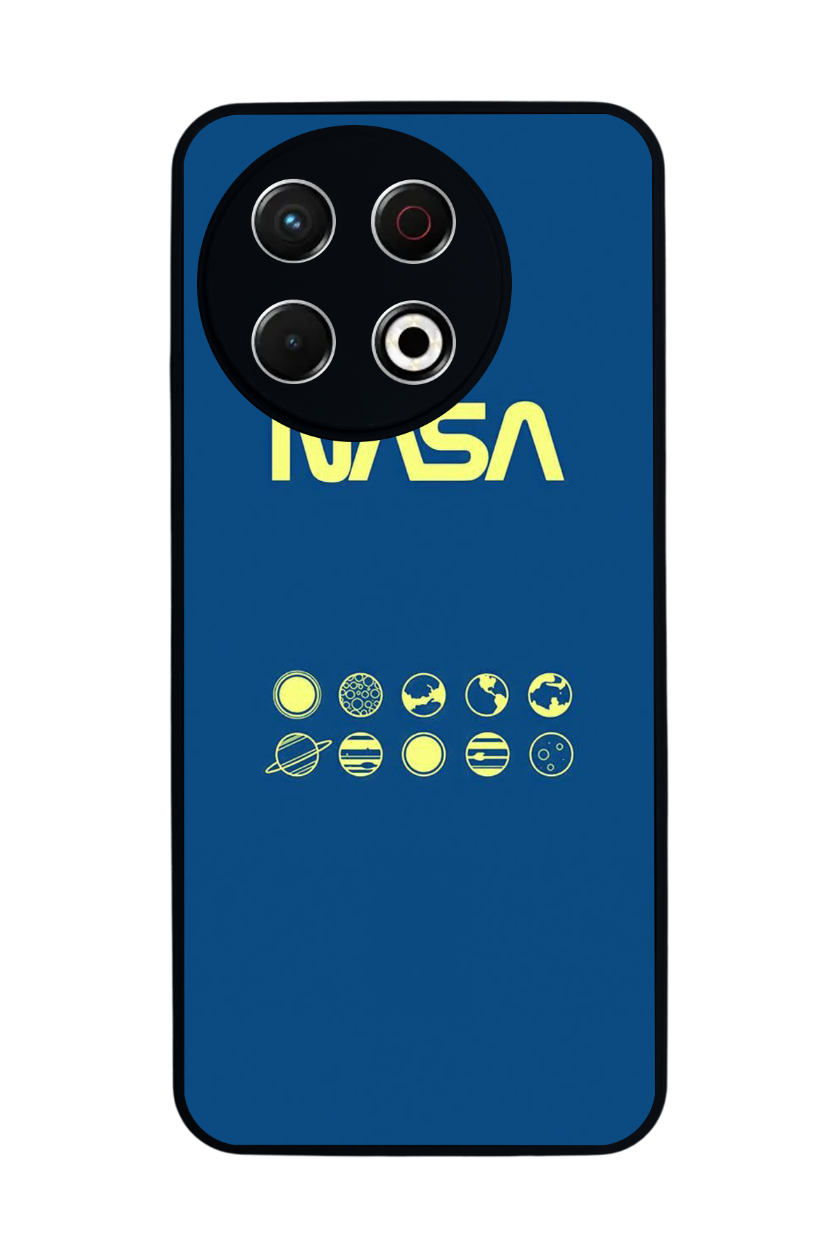 Tecno Spark 30 Pro Uyumlu Nasa Tasarımlı Glossy Premium Kılıf