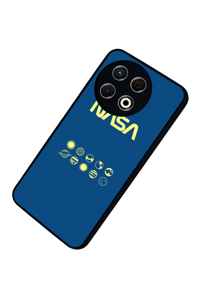 Tecno Spark 30 Pro Uyumlu Nasa Tasarımlı Glossy Premium Kılıf