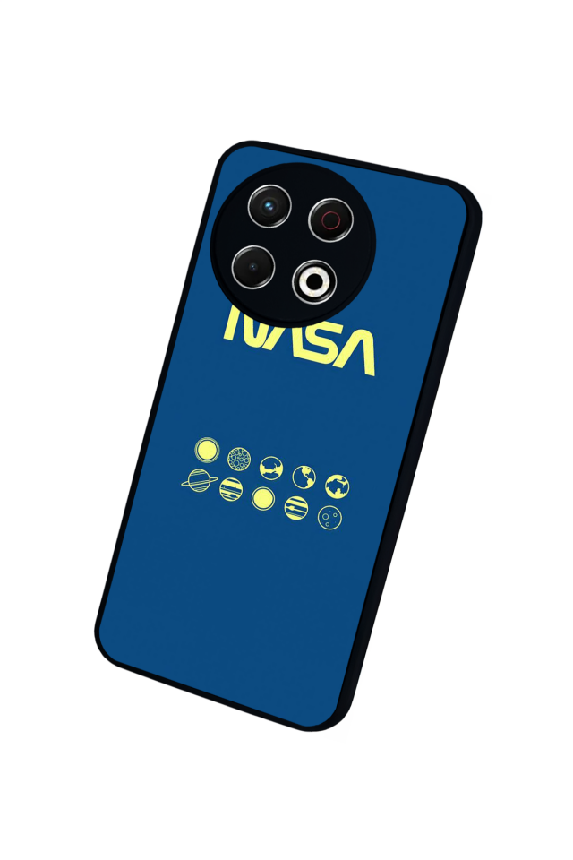 Tecno Spark 30 Pro Uyumlu Nasa Tasarımlı Glossy Premium Kılıf