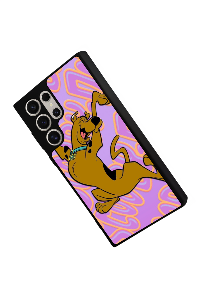 Samsung Galaxy S22 Ultra Uyumlu Scooby Doo Tasarımlı Glossy Premium Kılıf