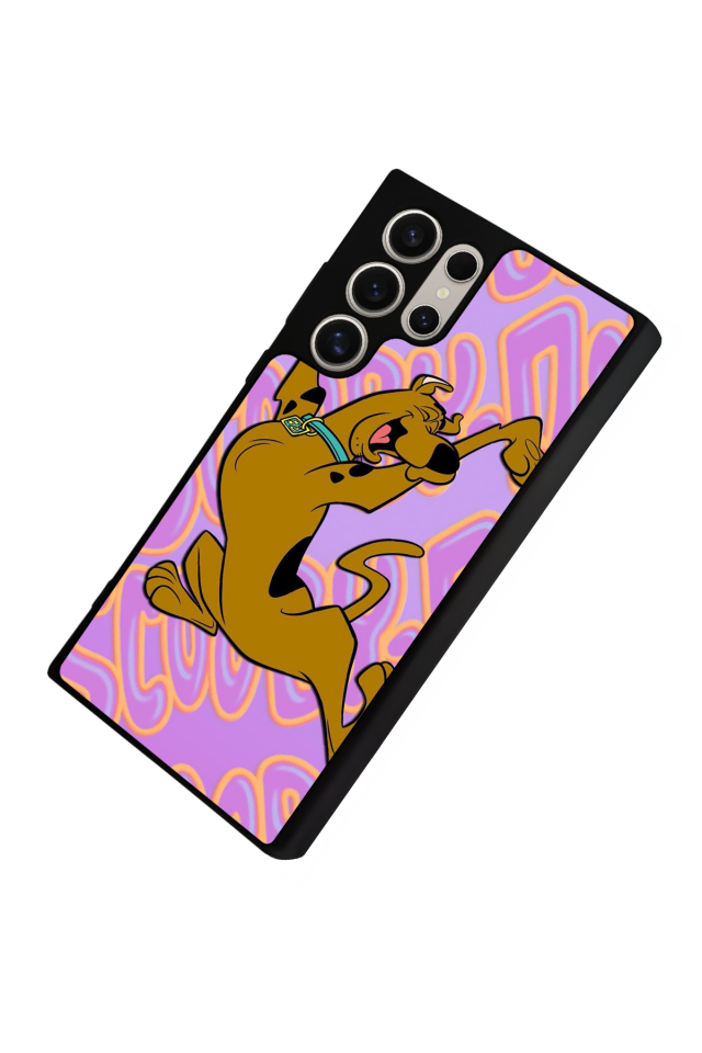 Samsung Galaxy S22 Ultra Uyumlu Scooby Doo Tasarımlı Glossy Premium Kılıf