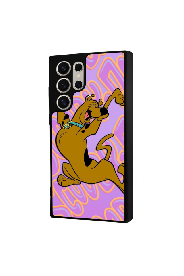 Samsung Galaxy S22 Ultra Uyumlu Scooby Doo Tasarımlı Glossy Premium Kılıf