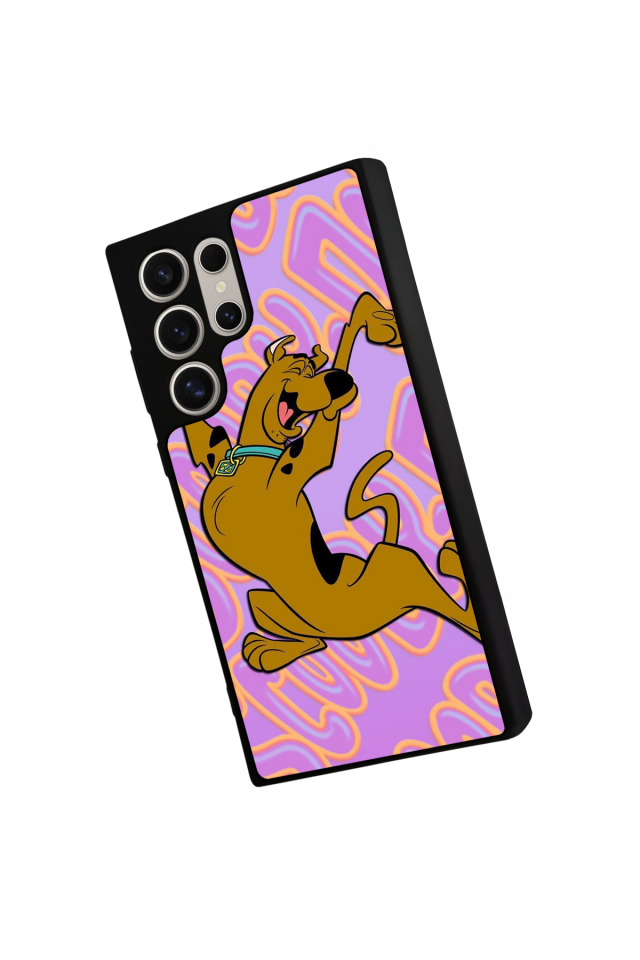 Samsung Galaxy S22 Ultra Uyumlu Scooby Doo Tasarımlı Glossy Premium Kılıf