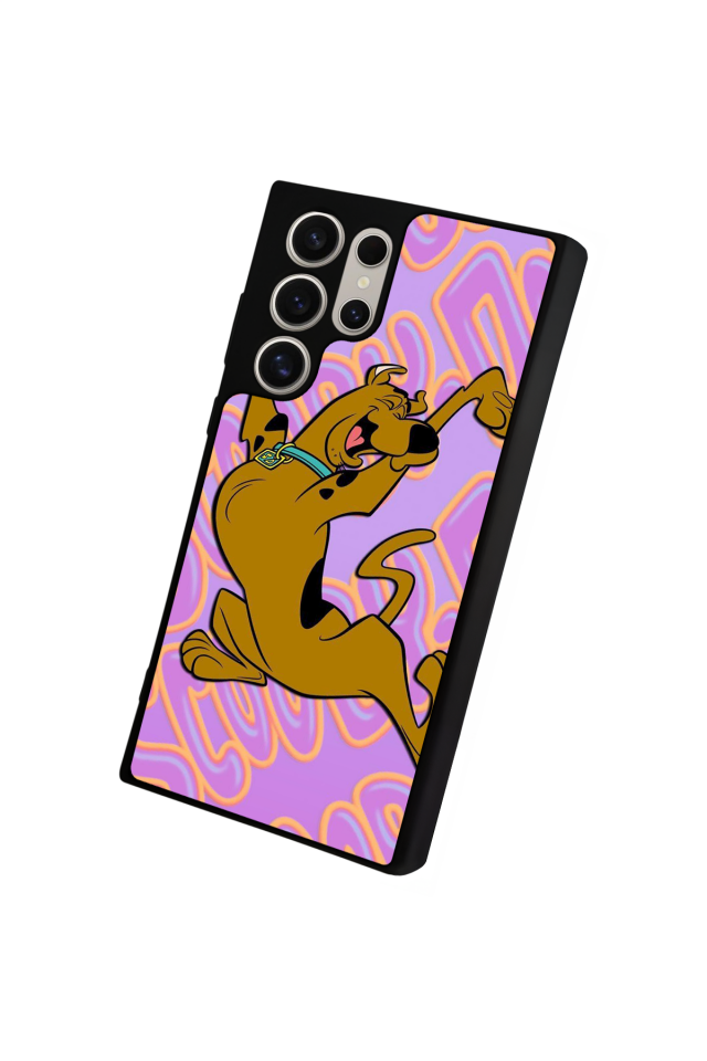 Samsung Galaxy S22 Ultra Uyumlu Scooby Doo Tasarımlı Glossy Premium Kılıf