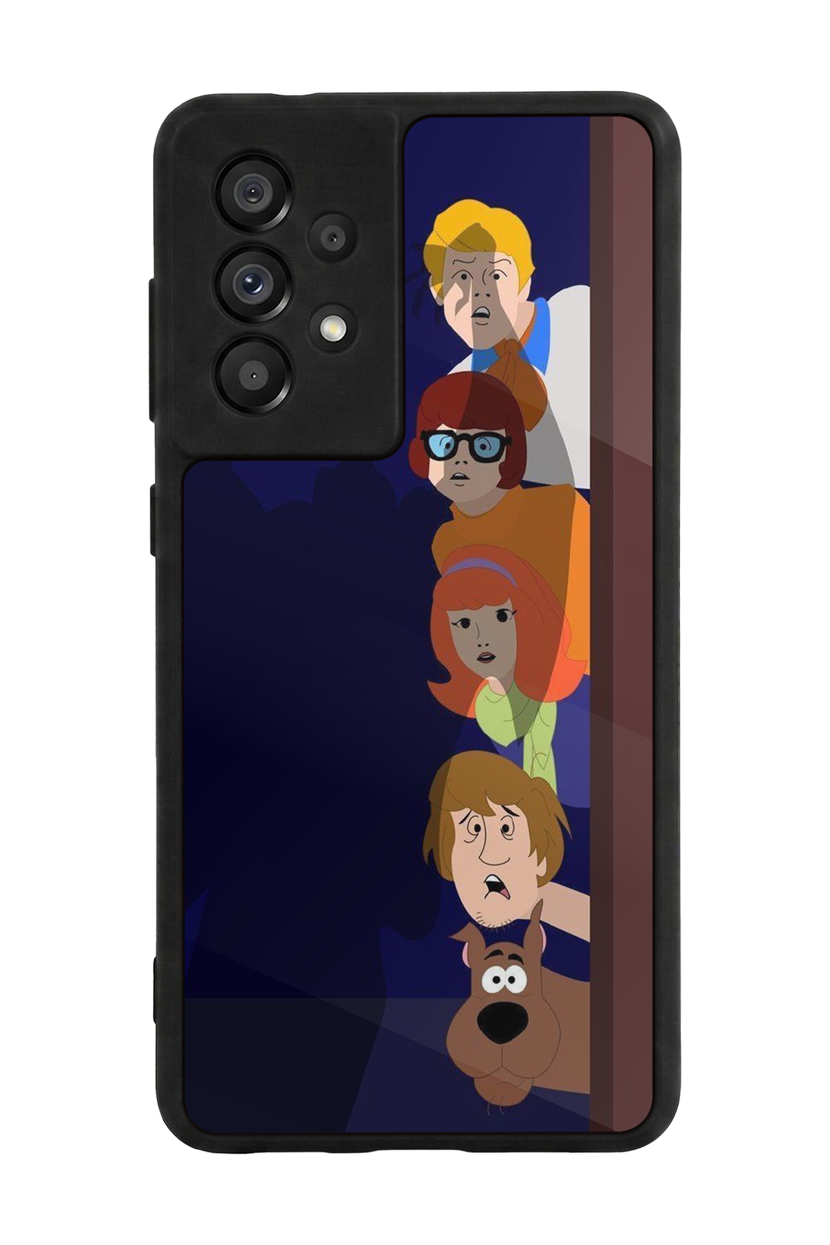 Samsung Galaxy A73 Uyumlu Scooby Doo Tasarımlı Glossy Premium Kılıf