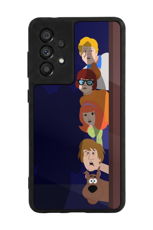 Samsung Galaxy A73 Uyumlu Scooby Doo Tasarımlı Glossy Premium Kılıf
