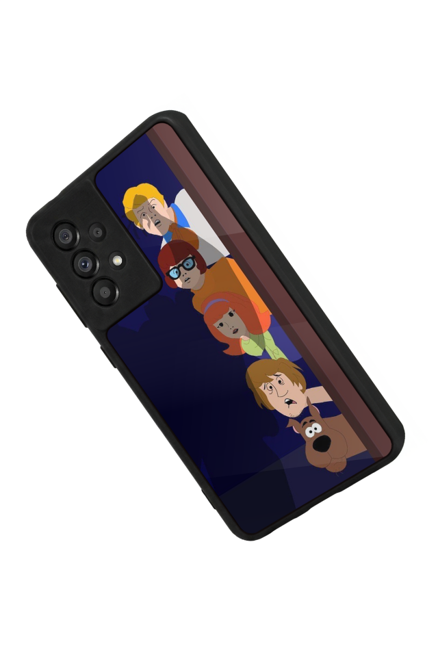 Samsung Galaxy A73 Uyumlu Scooby Doo Tasarımlı Glossy Premium Kılıf