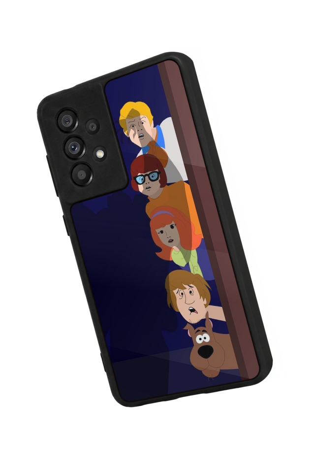 Samsung Galaxy A73 Uyumlu Scooby Doo Tasarımlı Glossy Premium Kılıf