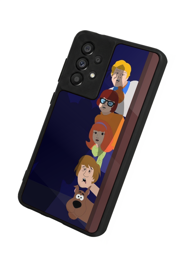 Samsung Galaxy A73 Uyumlu Scooby Doo Tasarımlı Glossy Premium Kılıf