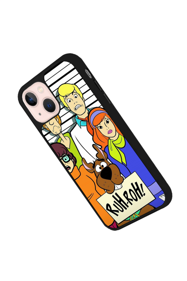 iPhone 14 Plus Uyumlu Scooby Doo Tasarımlı Glossy Premium Kılıf