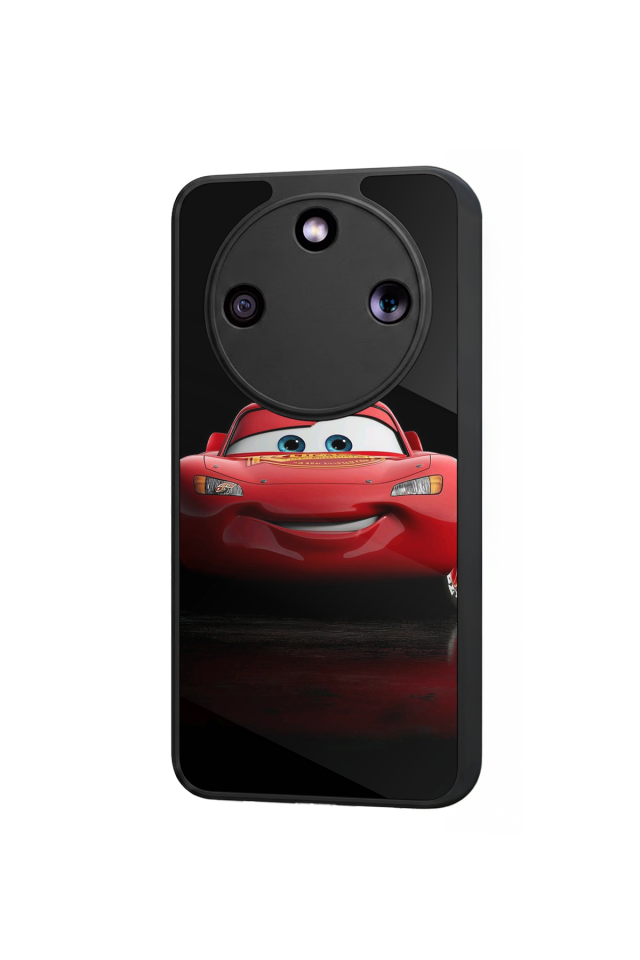 Honor Magic 8 Lite Uyumlu Şimsek McQueen Tasarımlı Glossy Premium Kılıf