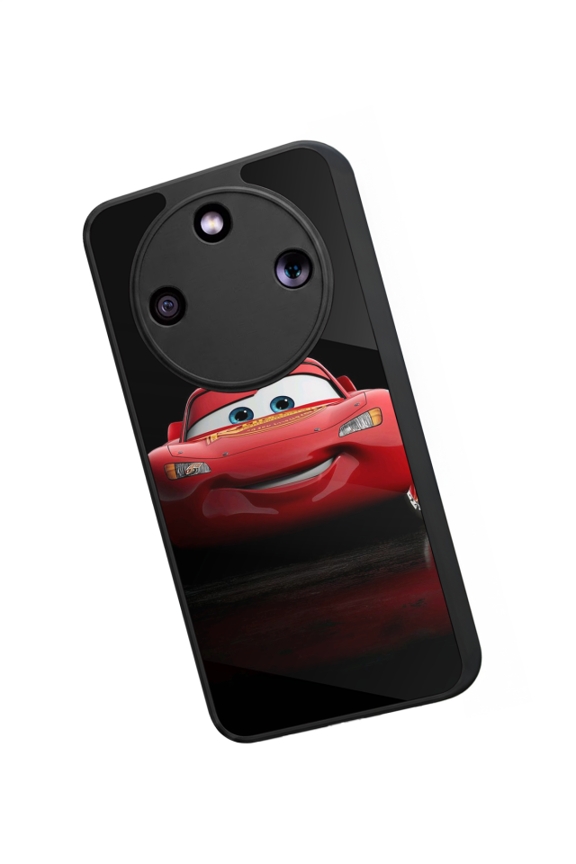 Honor Magic 8 Lite Uyumlu Şimsek McQueen Tasarımlı Glossy Premium Kılıf