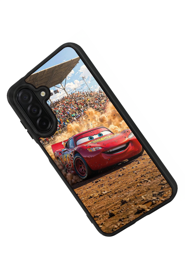 Samsung Galaxy A36 Uyumlu Şimsek McQueen Tasarımlı Glossy Premium Kılıf