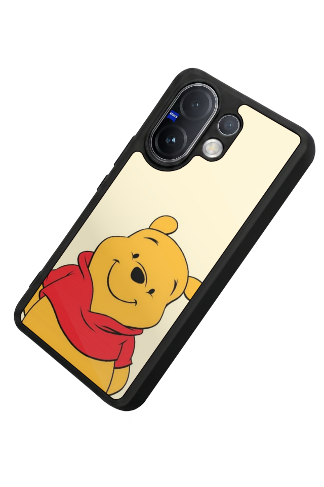 Vivo V60 Uyumlu Winnie Tasarımlı Glossy Premium Kılıf