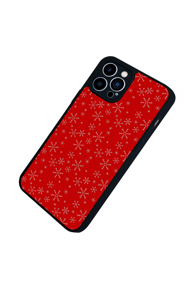iPhone 13 Pro Max Uyumlu Yilbasi Christmas Tasarımlı Glossy Premium Kılıf