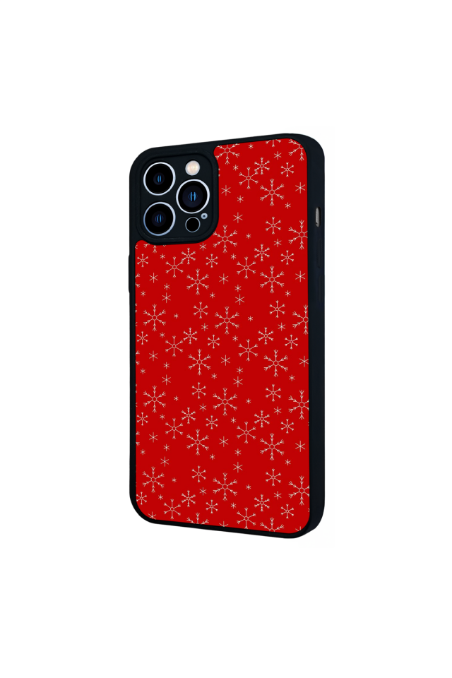 iPhone 13 Pro Max Uyumlu Yilbasi Christmas Tasarımlı Glossy Premium Kılıf