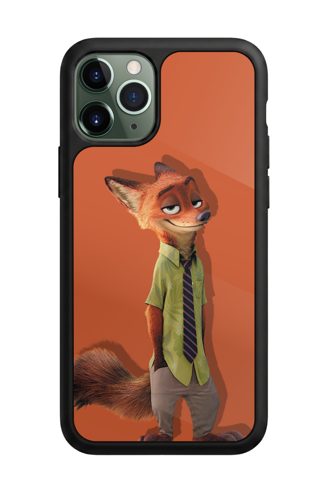 iPhone 11 Pro Max Uyumlu Zootropolis Tasarımlı Glossy Premium Kılıf
