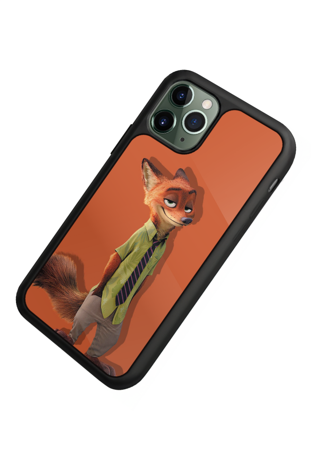 iPhone 11 Pro Max Uyumlu Zootropolis Tasarımlı Glossy Premium Kılıf