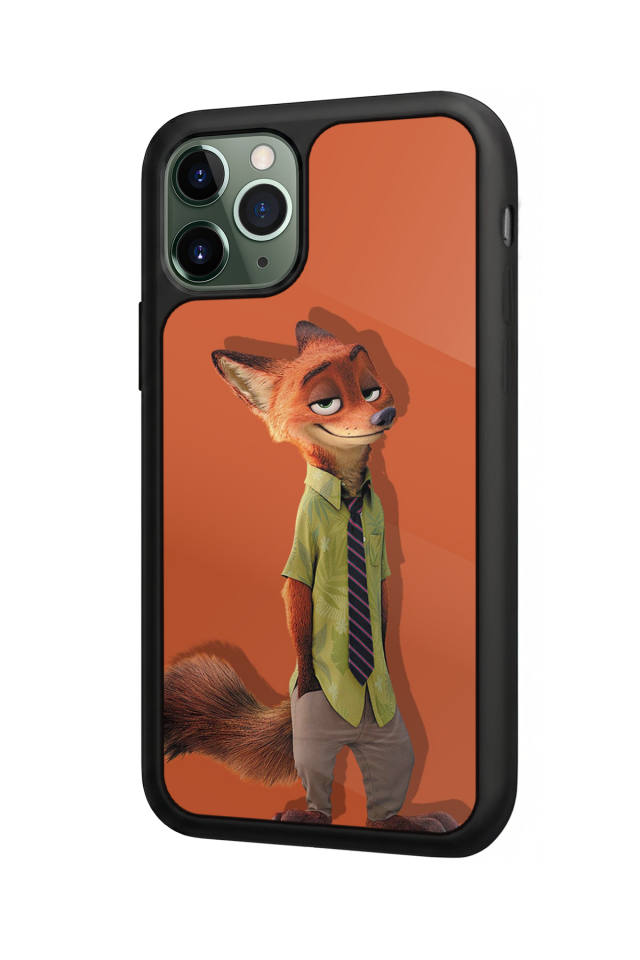 iPhone 11 Pro Max Uyumlu Zootropolis Tasarımlı Glossy Premium Kılıf