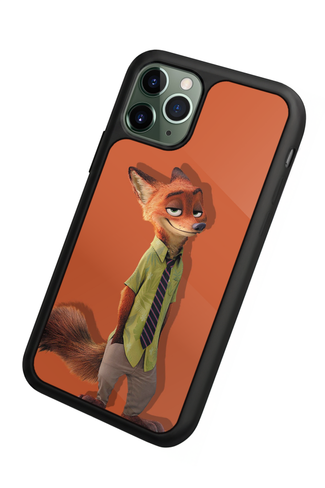 iPhone 11 Pro Max Uyumlu Zootropolis Tasarımlı Glossy Premium Kılıf