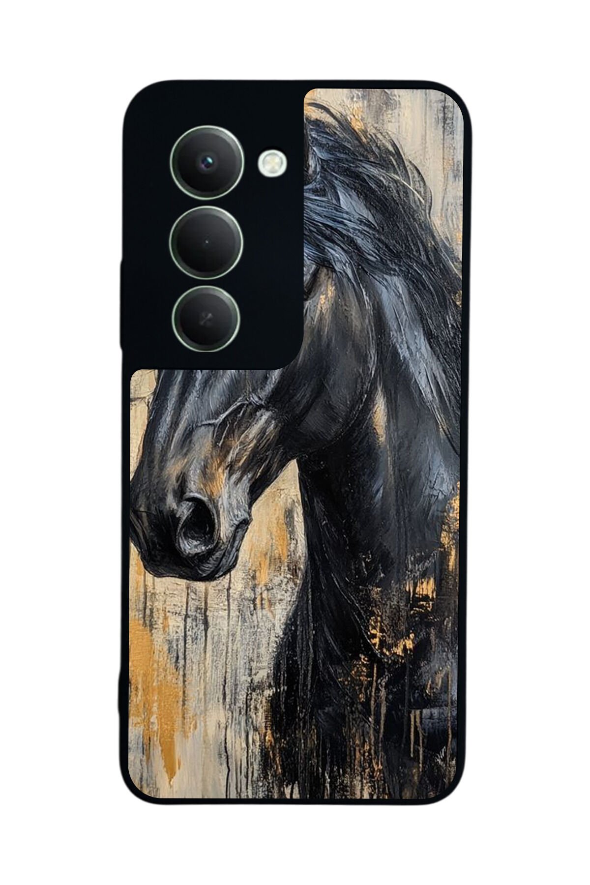 Xiaomi Redmi 15 5G Uyumlu At Horse Tasarımlı Glossy Premium Kılıf
