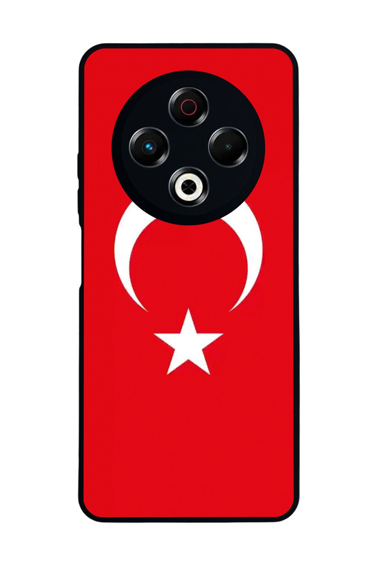 Tecno Spark 30 Uyumlu TürkBayragi Tasarımlı Glossy Premium Kılıf