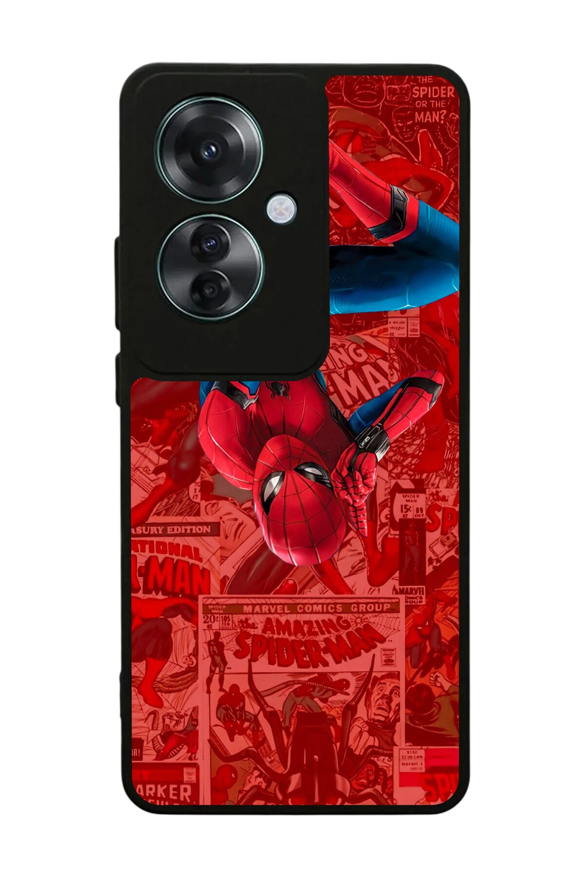 Oppo Reno 11F Uyumlu Spider Man ( Örümcek Adam ) Tasarımlı Glossy Premium Kılıf