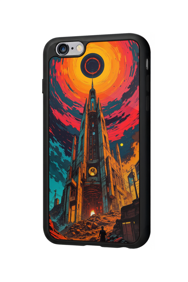 iPhone 6 Plus Uyumlu Abstract Tasarımlı Glossy Premium Kılıf