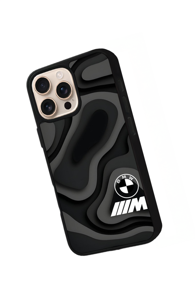 iPhone 16 Pro Max Uyumlu BMW Tasarımlı Glossy Premium Kılıf