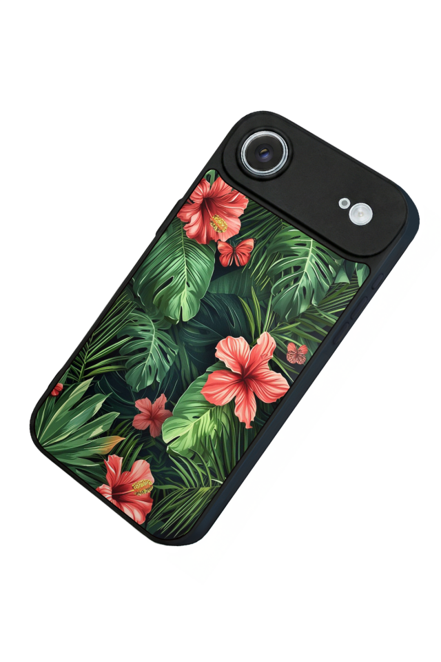 iPhone 17 Air Uyumlu Botanik Tasarımlı Glossy Premium Kılıf