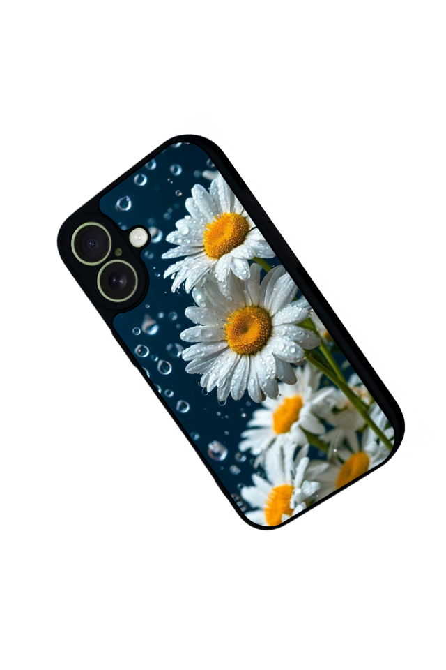iPhone 17 Uyumlu Cicek Tasarımlı Glossy Premium Kılıf