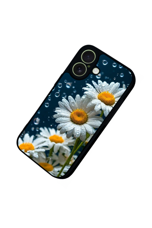 iPhone 17 Uyumlu Cicek Tasarımlı Glossy Premium Kılıf
